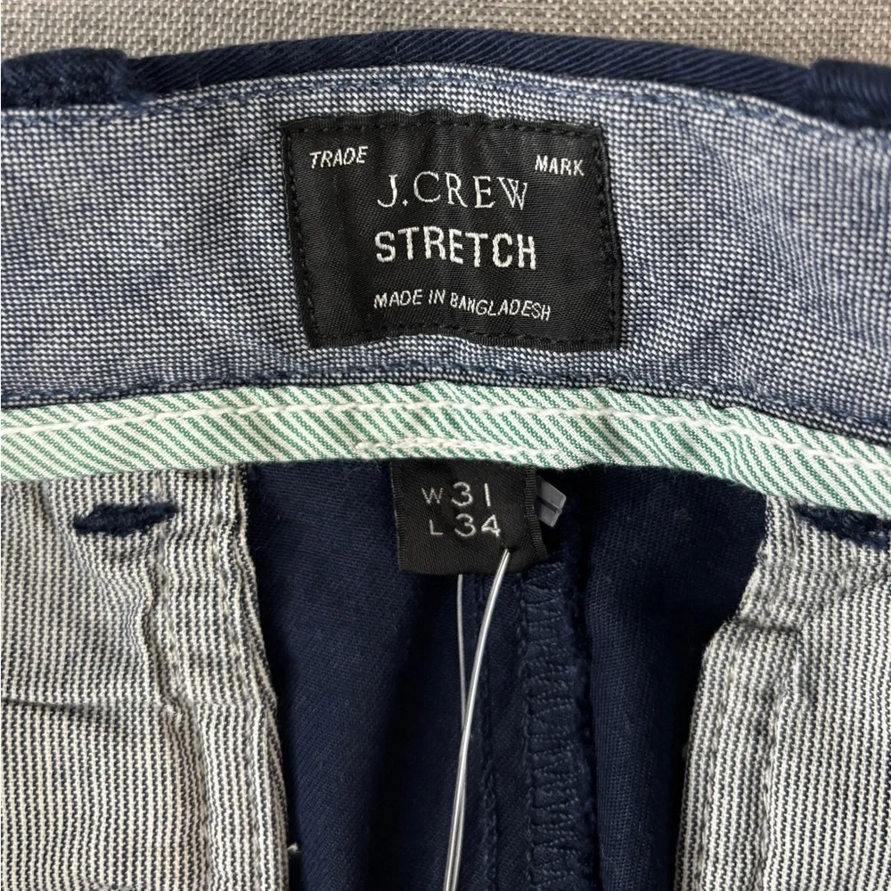 J.Crew 250 skinny-fit pant in stretch chino 31/34